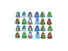 Коробочка из металла «ЕЛОЧКА» с предсказаниями 9,3*11,2*4см НУ-8977