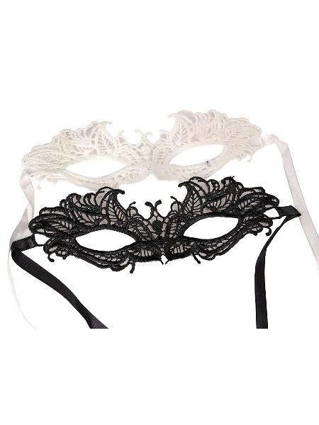 Маскарадная маска «ТАИНСТВЕННАЯ ЛЕДИ» 22*8см КРК-5855