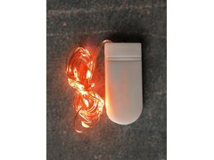 Гирлянда-проволока 1,9 м, 20 белых ламп на бат. НУ-3653