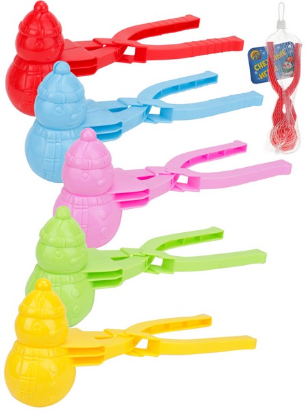 Купить оптом Форма для снега и песка "СНЕГОВИК" 20 см в сетке ИК-6852 в Луганске