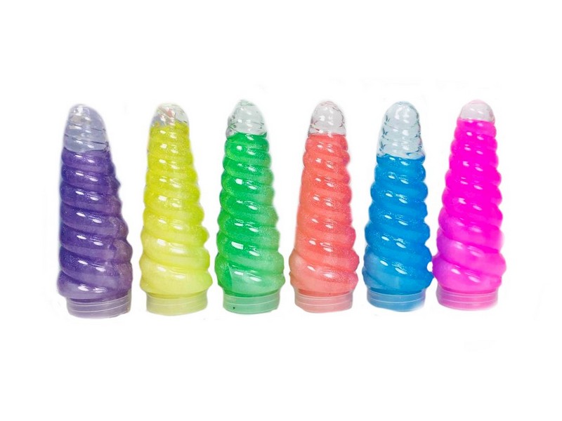 Купить оптом Слайм «Рог» перламутровый 13 см (12шт/уп) 3002 в Луганске