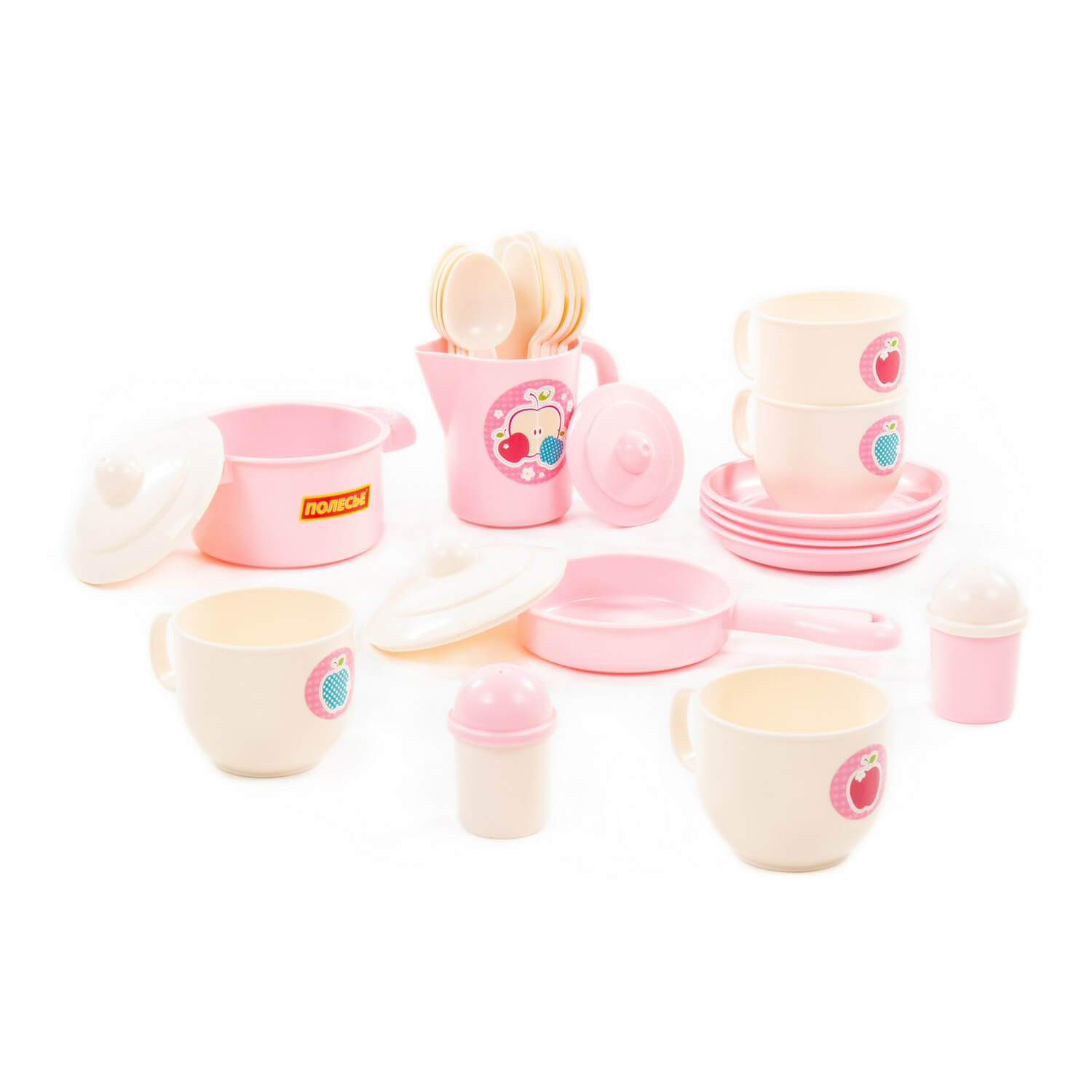 Набор посуды "Хозяюшка" на 4 персоны (V6) 28 эл. в сеточке