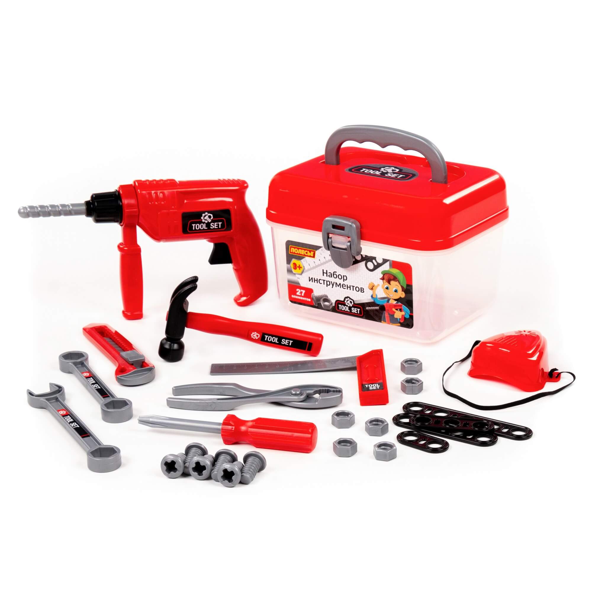 Набор инструментов №28 27 эл. в чемоданчике