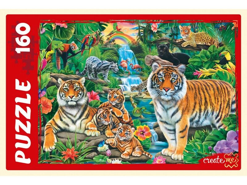 ПАЗЛЫ 160 элементов. ДЖУНГЛИ №2