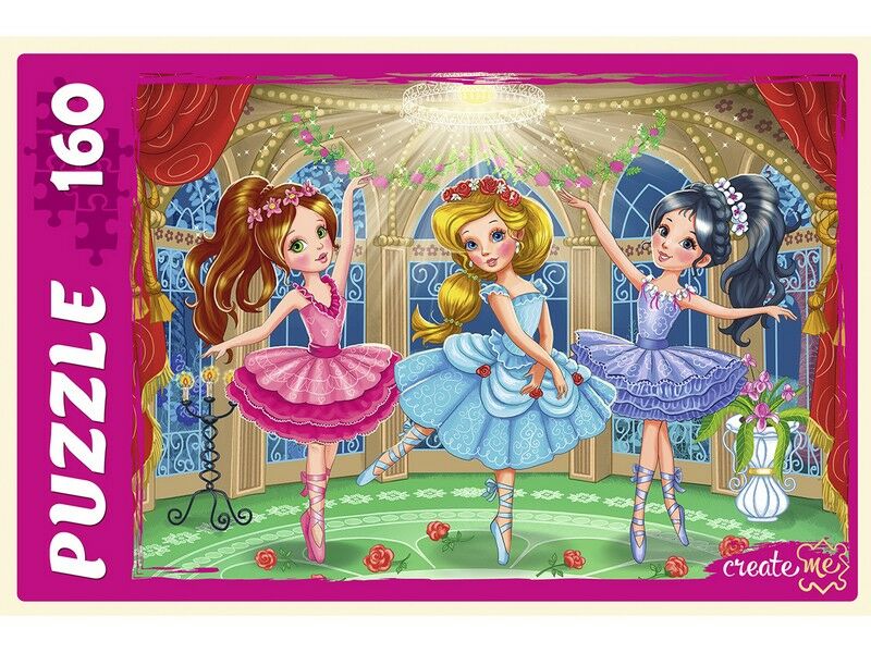 ПАЗЛЫ 160 элементов. МИЛЫЕ БАЛЕРИНЫ №8