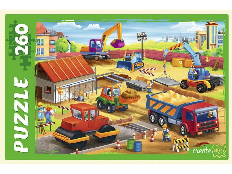 ПАЗЛЫ 260 элементов. ВАЖНЫЙ ТРАНСПОРТ №5