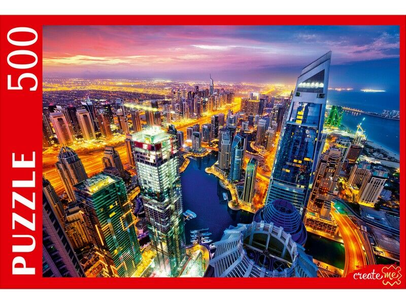 ПАЗЛЫ 500 элементов. ФАНТАСТИЧЕСКИЙ ДУБАИ
