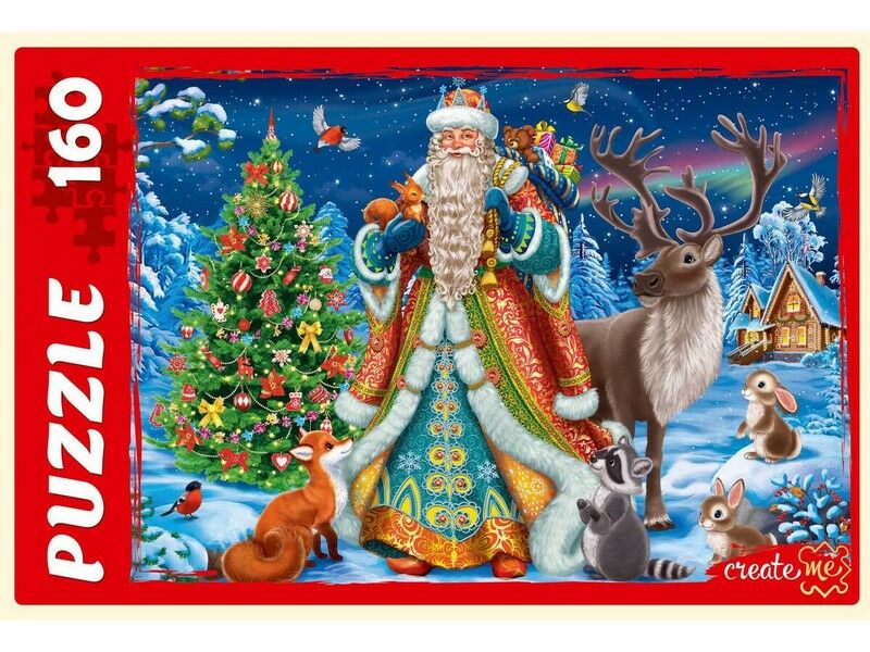 ПАЗЛЫ 160 элементов. НОВОГОДНЯЯ ИСТОРИЯ