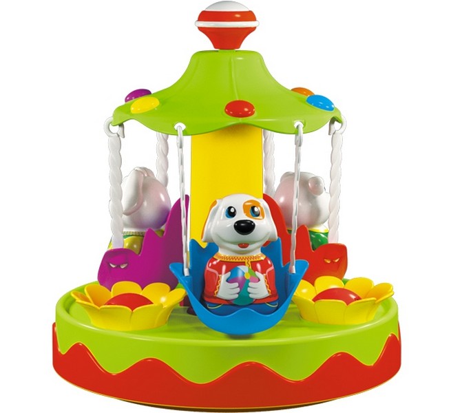 Купить оптом Юла-карусель "Ветерок" в п/пакете в Луганске