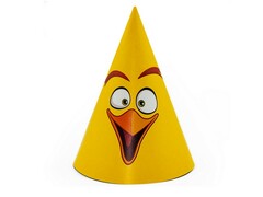 57313 [701001]Набор колпаков «Angry Birds» 16 см 6 шт