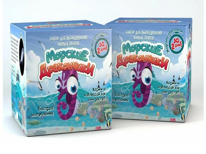 Купить оптом Набор для опытов "Морские дракончики" в Луганске