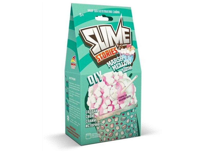 Купить оптом Набор для изготовления слаймов «Slime Stories. Marshmellow" в Луганске