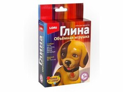 58043 [Пз/Гл-003]Игрушка объемная из глины "Маленький щенок"