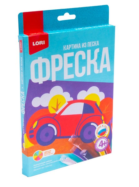 Купить оптом Картинка из песка. Фреска "Машина" в Луганске