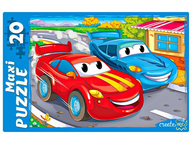 МАКСИ-ПАЗЛЫ 20 элементов. КРУТЫЕ ВИРАЖИ