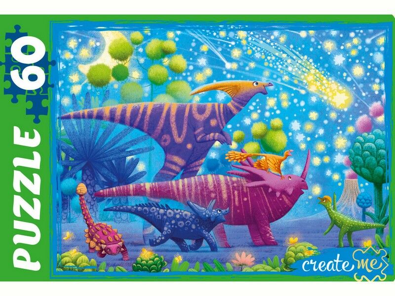 ПАЗЛЫ 60 элементов. МИР ДИНОЗАВРОВ №41