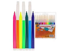 Фломастеры невентилируемые 12цв. «ДИНОЗАВРИКИ» в блистере