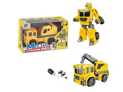 Трансформер-машинка «СТРОЙКА» 11*7*4 см в кор. D622-H194B