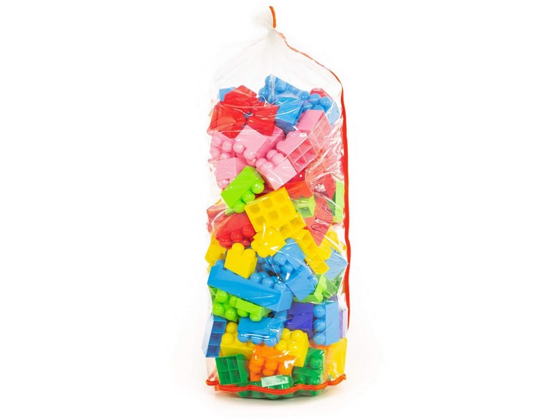 Купить оптом Конструктор "Великан" 153 эл. в мешке в Луганске