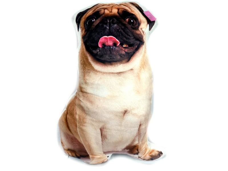 Купить оптом Подушка-игрушка Собака Бульдог 67см FPАВ-205 в Луганске