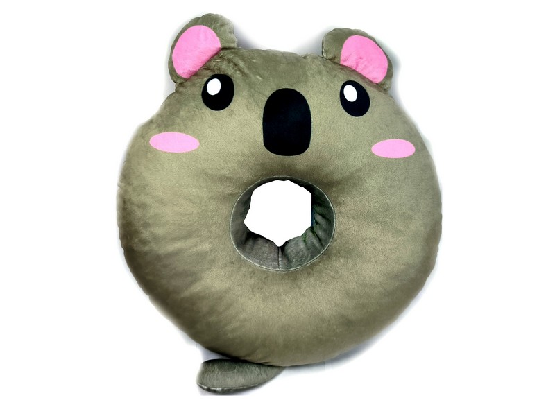 Купить оптом Подушка-игрушка Пончик Коала 48*48см BAV-003 в Луганске