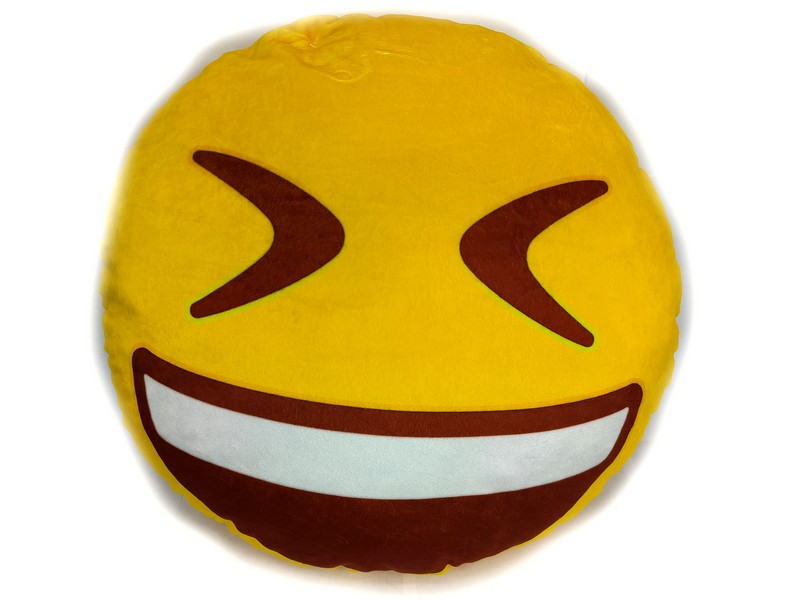 Подушка-игрушка Смайл смех 48*48см SML-004