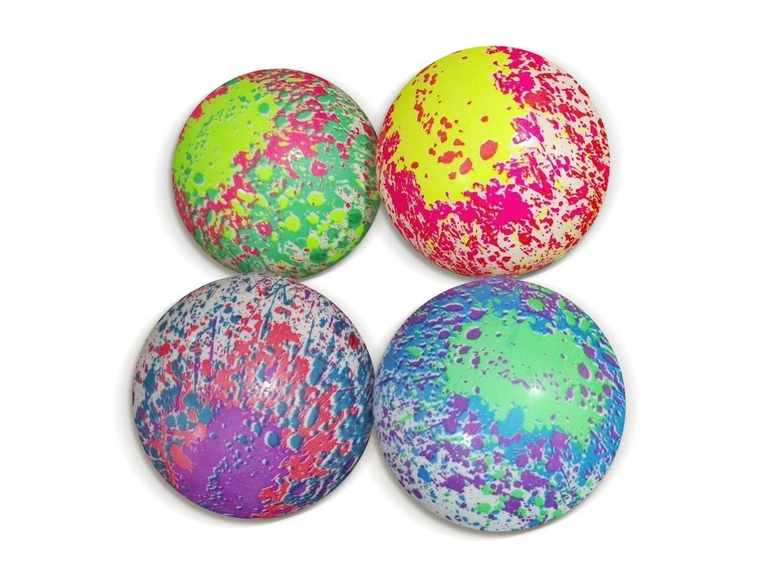 Мяч детский «КОСМОС» 22 см флуоресцентный 649200