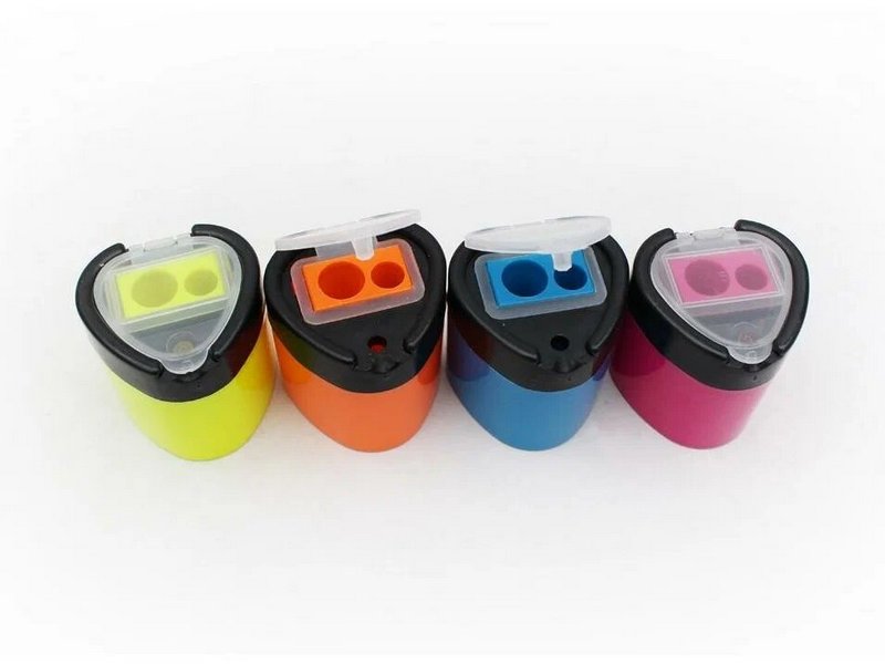 Точилка с контейнером 2 отверстия (12шт/уп) ТК-0330