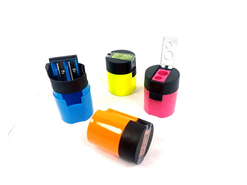 Купить оптом Точилка с контейнером 2 отверстия (12шт/уп) ТК-0334 в Луганске