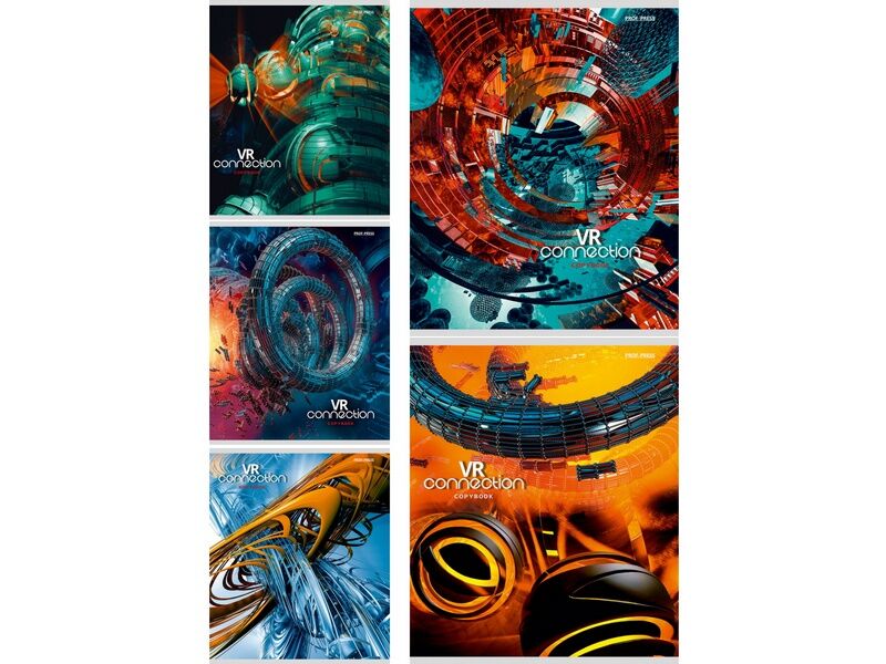 Тетрадь КЛЕТКА 48л «ТЕХНОЛОГИИ И АБСТРАКЦИИ» (цвет. мелов. обл.)