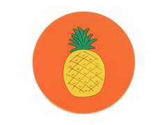 60298 [БЗ-0323] Блок для записи круглый "PAINEAPPLE" 8,8 см 80 л