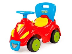 Машина-каталка DOLU «Smile» с клаксоном красная 8001