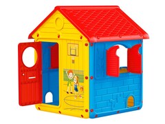 Домик игровой пластик. DOLU «City House» 123*110*104 см в кор. 3018