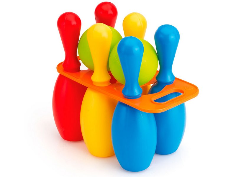 Набор боулинг DOLU с держателем 8 предметов в сетке 6071