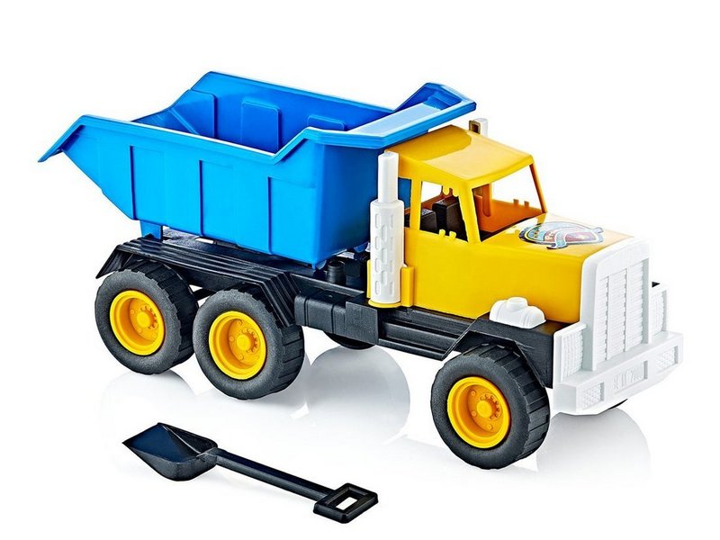 Грузовик Medium 33 см с лопаткой в сетке 1729