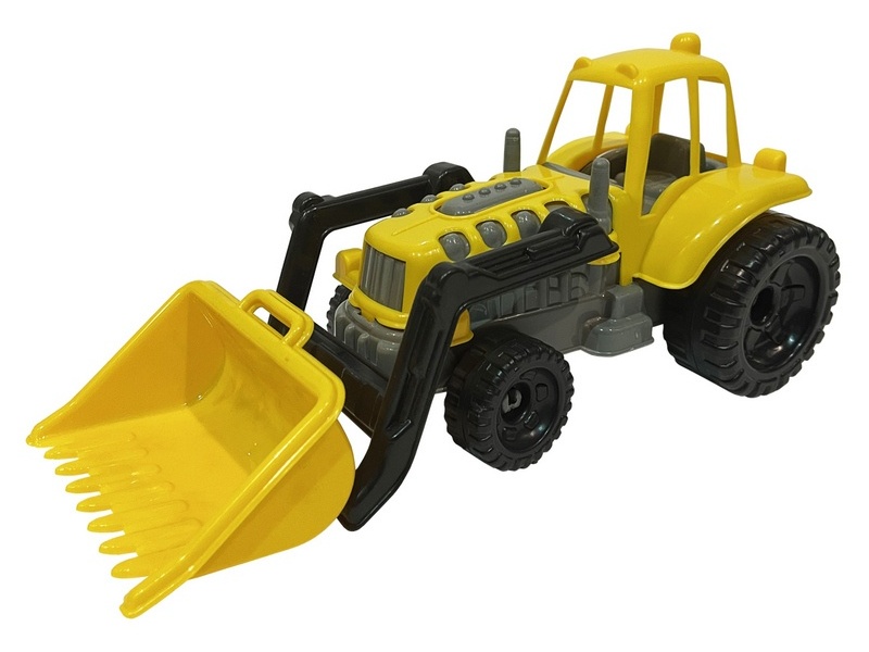 Трактор «Mini» 27 см с грейдером в сетке 2634