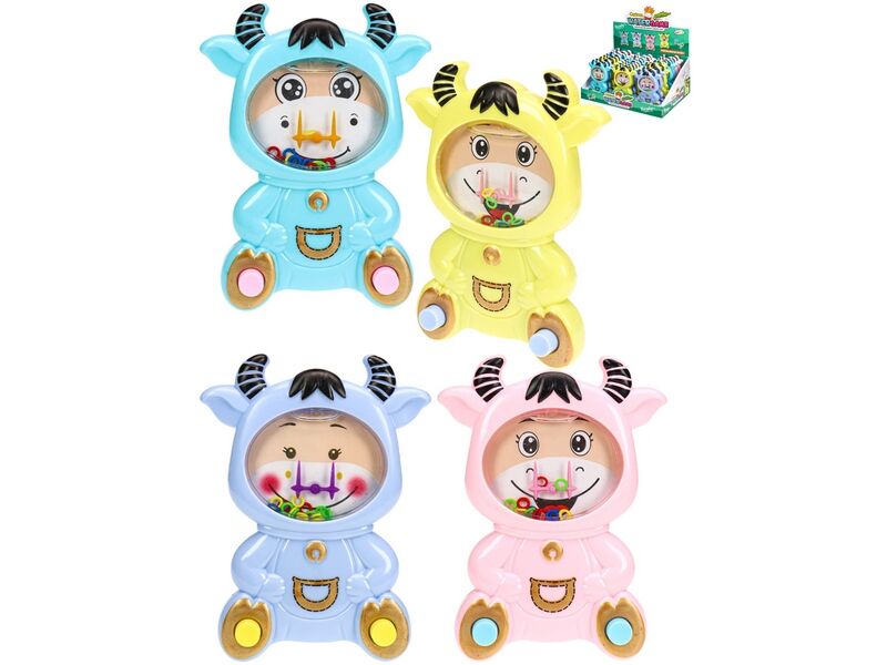 Водная игра "Коровка" 14*10 см (24шт/уп) в пак. ИВ-6077