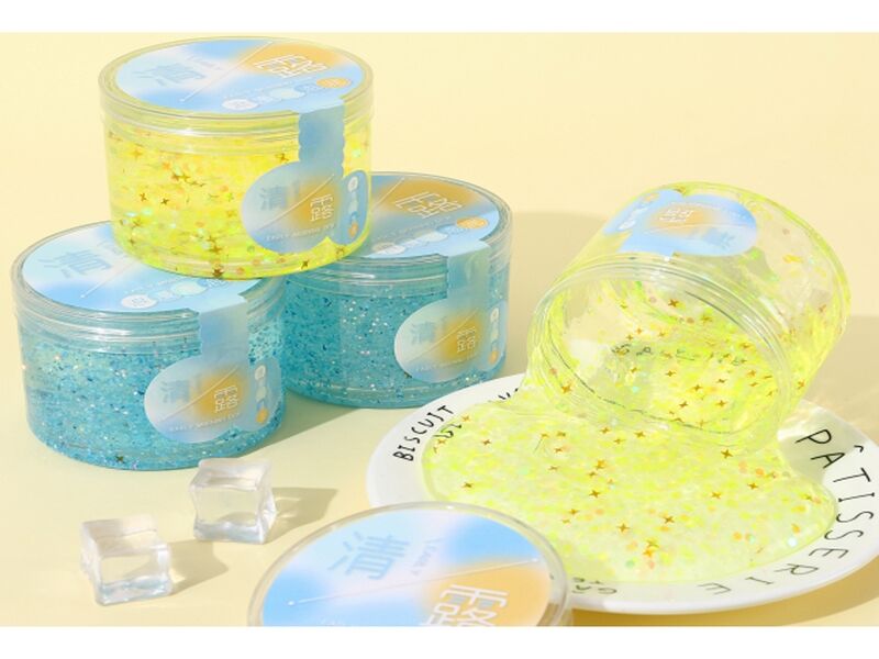 Слайм "Блестки" 7 см (8шт/уп) ИСМ-3503