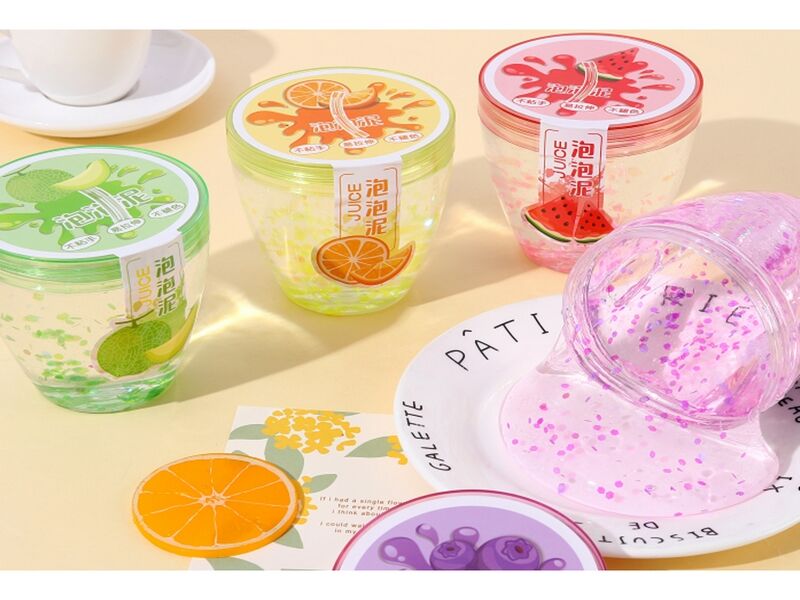 Слайм "Фрукты" 8 см (8шт/уп) ИСМ-3521