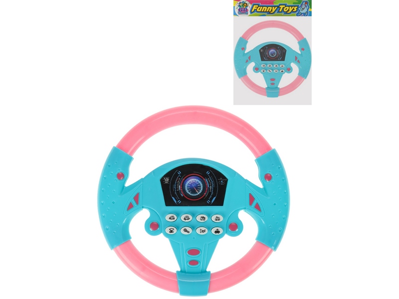 РУЛЬ МУЗЫКАЛЬНЫЙ на бат. (звук) 20 см в пак. 2125450