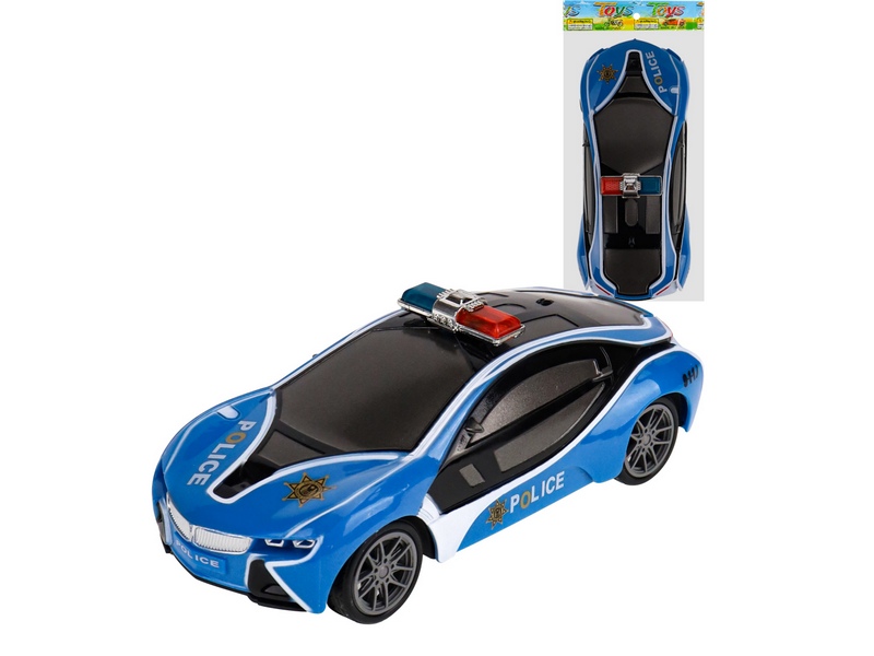 Купить оптом Машинка инерц. «Полиция 1" 16 см в пак. 2116604 в Луганске