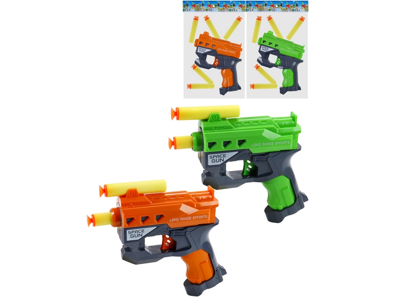 Бластер 21 см с мягкими пулями в пак. 2206044