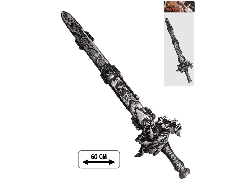 Меч 60 см в пак. M0151
