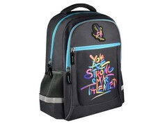 Рюкзак школьный «МОТИВАЦИЯ» 31*42*15 см (полиэстер, 1 отделение на молнии, формоустойчивая спинка)