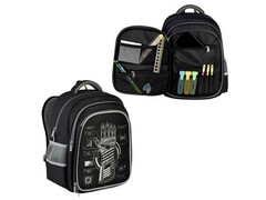 Рюкзак школьный «МЕТАРЕАЛЬНОСТЬ» 29*38.5*13.5 см (полиэстер, 2 отделения на молнии, формоустойчивая спинка)