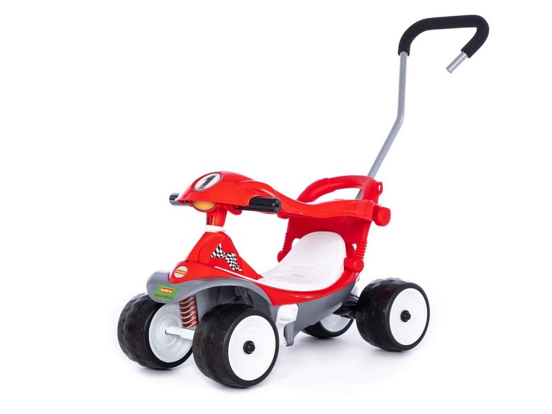 Каталка "Трансформер №2" с игровой панелью и ручкой