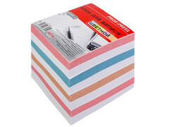 Блок для записей 4 ЦВЕТА 9*9*9 см БЗ-3582