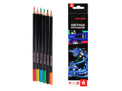 Карандаши цветные 6цв. «АНИМЕ» d=3мм
