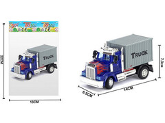 Машина инерц. металл. «ФУРГОН» 14 см (прорезиненные колеса) в пак. 7135B2