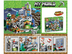 62943 [1013-1]Конструктор «MY WORLD» 760 дет. в кор. 1013-1